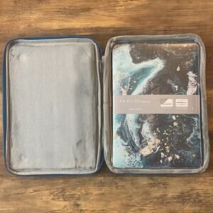 MacBook Air 13” 2010-2017 blue soft case with hardshell